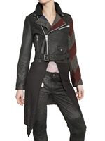 TUESDAY NIGHT BAND PRACTICE - COTTON INSERT DESTROYED LEATHER JACKET