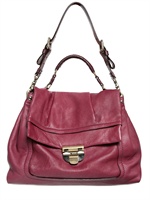 NINA RICCI - WASHED LEATHER SATCHEL