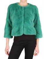 SIMONETTA RAVIZZA - CLARA MINK FUR JACKET