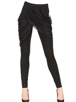 KRYSTOF STROZYNA - SEIDEN GEORGETTE DRAPE VISKOSE CREPE HOSE