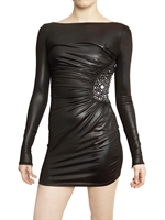 PHILIPP PLEIN - SWAROVSKI LACK JERSEY KLEID