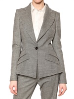 ANTONIO BERARDI - BLACK AND WHITE BIRDSEYE JACKET