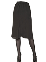 NINA RICCI - DOPPELSCHICHT SEIDEN CREPE ROCK