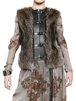 ETRO - MURMASKY AND CALFSKIN VEST
