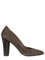 SUSANA TRAÇA - 95MM SUEDE PUMPS - BROWN