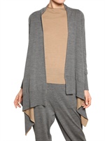 ANTONIO MARRAS - OPEN DOUBLE LAYERED BICOLOR SWEATER