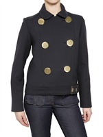 MULBERRY - DOUBLE BREASTED WOOL BLEND JACKET