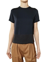 RAOUL - PERLEN APPLIKATION CREPE DE CHINE TOP