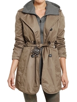 AIGUILLE NOIRE PEUTEREY - WAXED COTTON TRENCH COAT