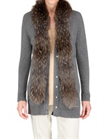 BLUGIRL - MURMASKY COLLAR WOOL CASHMERE SWEATER
