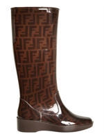 FENDI - 40MM ZUCCA RAIN BOOTS