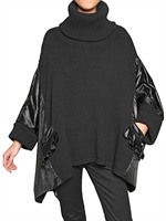 VIKTOR&ROLF - CAPPOTTO DI LANA E CASHMERE LAVORATO A MAGLIA