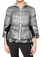 RED VALENTINO - TULLE SIDE BOWS DOWN JACKET