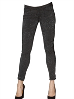SIWY - ENGE GEKÜRZTE STRETCH SPITZEN HOSE