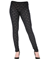AU JOUR LE JOUR - WOOL LACE LEGGINGS