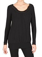 STEFFEN SCHRAUT - MASCHEN CHIFFFON UND JERSEY TOP