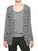 STEFFEN SCHRAUT - GATHERED WOOL KNIT SWEATER