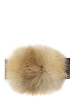 HOTEL PARTICULIER - FOX FUR ON NAPPA BRACELET