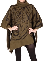 HORIYOSHI THE THIRD - COTTON FLEECE PONCHO SWEATSHIRT