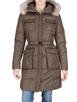 LEMPELIUS - COYOTE FUR TRIM DOWN JACKET
