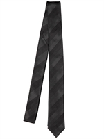 DIOR HOMME - 5CM STRIPED SILK TWILL TIE