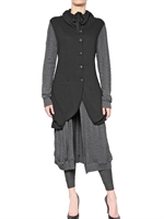 F&MME - MAXI CARDIGAN IN CASHMERE DOPPIO