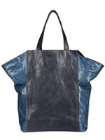 ZAGLIANI - MIKU LIMITED PYTHON SHOPPING TOTE