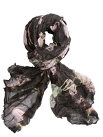 813 - MODAL AND CASHMERE ROSES SCARF