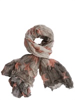 813 - MODAL AND CASHMERE STARS SCARF