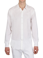 ROBERTO CAVALLI - BAUMWOLL SEIDEN JAGUAR JACQUARD HEMD