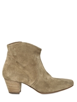 STRATEGIA - 45MM SUEDE LOW POINTY BOOTS