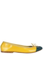 SUZIE MAS - KIDSKIN BALLERINA - YELLOW/PETROL