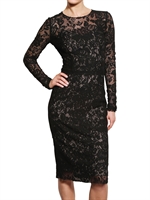 DOLCE & GABBANA - VISCOSE MACRAMÉ DRESS