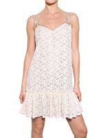 DOLCE & GABBANA - COTTON LACE DRESS