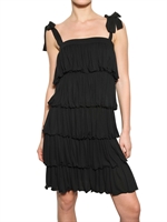 DOLCE & GABBANA - TIERED MODAL JERSEY DRESS