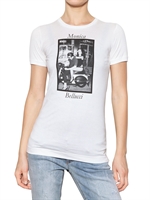 DOLCE & GABBANA - BELLUCCI PRINT COTTON JERSEY T-SHIRT