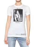 DOLCE & GABBANA - BELLUCCI PRINT COTTON JERSEY T-SHIRT