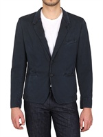 DOLCE & GABBANA - GIACCA IN GABARDINE EFFETTO CONSUMATO