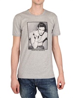 DOLCE & GABBANA - MARLON BRANDO BEDRUCKTES JERSEY T-SHIRT