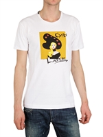 DOLCE & GABBANA - CINDY LAUPER BEDRUCKTES JERSEY T-SHIRT
