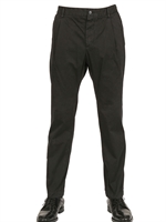 DOLCE & GABBANA - 18CM LIGHT GABARDINE PLEATED TROUSERS
