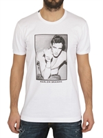 DOLCE & GABBANA - MARLON BRANDO BEDRUCKTES JERSEY T-SHIRT