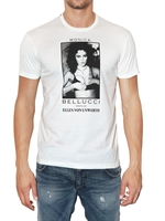 DOLCE & GABBANA - MONICA BELLUCCI BEDRUCKTES JERSEY T-SHIRT
