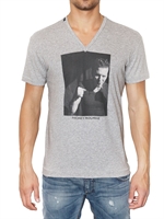 DOLCE & GABBANA - MICKEY ROURKE BEDRUCKTES JERSEY T-SHIRT