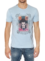 DOLCE & GABBANA - BOY GEORGE BEDRUCKTES JERSEY T-SHIRT