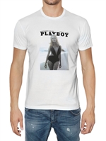 DOLCE & GABBANA - PLAYBOY BEDRUCKTES JERSEY T-SHIRT