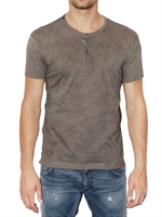 DOLCE & GABBANA - MARMOR EFFEKT JERSEY SERAFINO T-SHIRT