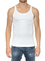 DOLCE & GABBANA - RIBBED JERSEY TANK TOP