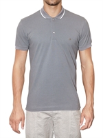 DOLCE & GABBANA - POLO IN COTONE PIQUÈ CON COLLETTO A CONTRASTO