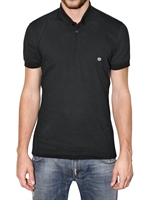 DOLCE & GABBANA - POLO IN PIQUÈ CON PLACCA DI METALLO CON LOGO